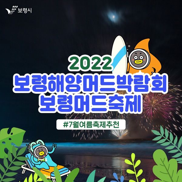 2022 보령해양머드박람회 보령머드축제