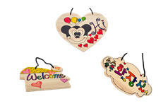 문패 3종(하트, 집, 구름)